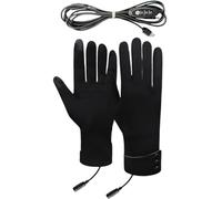 Gants Chauffants Pour Femmes - Gants D'hiver Tactile D'écran, Vélo Rechargeable USB | J'ai Chauffé À La Main Électrique Avec 3 Niveaux De Chauffage, Travail En Moto Travail De Chasse De Randonnée À