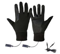 Gants chauffants pour hommes et femmes, gants chauffants de moto, gants chauffants rechargeables, imperméables à l'eau écran tactile, gants de moto coupe-vent, gants d'hiver pour cyclisme, moto, ski