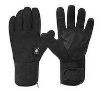 Gants Chauffants pour Hommes et Femmes, SAVIOR HEAT Gants d'hiver Fins Thermiques à Batterie Rechargeable électrique pour Temps Froid Ski Neige Conduite Cyclisme Course à Pied