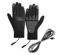 Gants chauffants pour hommes - Mitaines de ski chauffe-mains à température | Gants Thermiques Chauffants Imperméables Et Rechargeables, Avec Réglages De Température Réglables Et Poignées Antidérapantes