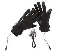Gants Chauffants Pour Hommes Rechargeable À 3 Niveaux Ajustables D'Hiver | Gants De Chauffage Thermique Par Temps Froid Pour Sports Par Temps Froid Conduite Cyclisme Ski Moto Pêche