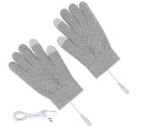 Gants Chauffants Pour Ordinateur - Moufles Électriques USB à Écran Tactile Chauffe-Mains | Gants Chauffants pour l'Hiver | Pour La Moto Le Running Le Football L'Hiver Les Hommes Les Les Femmes Le Camp