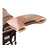 Gants chauffants pour poussette - Manchon chauffe-mains - Gants de poussette isolés respirants, manchons chauds doublés en peluche pour poussettes, promenades