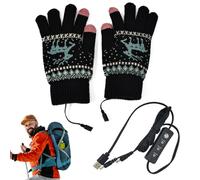 Gants chauffants | Protection contre les courts-circuits - Gants chauffants thermiques pour l'hiver, pour ski, cyclisme, randonnée, snowboard, trajet, conduite, hommes, femmes, adultes