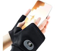 Gants chauffants rechargeables, 3 niveaux, affichage numérique, gants sans | Moufles de ski chauffantes électriques pour l'hiver, camping, activités de plein air, conduite, randonnée, ski, snowb