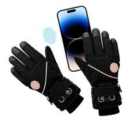 Gants Chauffants Rechargeables - Chauffe-Mains Électriques Rechargeables À Écran Tactile À 3 Niveaux, Manchons Chauffants pour Moto | Gants pour Les Mains, pour Le Ski, Le Cyclisme, La Moto