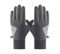 Gants chauffants rechargeables - Gants chauds électriques étanches pour le ski, les déplacements avec une fonction à écran tactile, la protection hivernale pour le snowboard, la chasse, la pêche, 9,84
