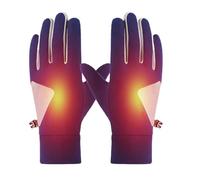 Gants Chauffants Rechargeables - Gants Électriques Chauffants Imperméables,Fournitures Temps Froid pour Déglaçage Travail Extérieur Jardinage | Fournitures Cyclisme Dégagement Neige