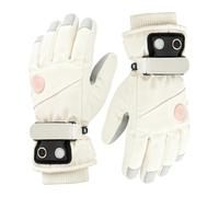 Gants chauffants rechargeables | Polyvalents | Blanc, Noir | Chauffe-mains électriques pour écran tactile | Gants chauffants d'hiver | Contrôle de la chaleur réglable | Pour le ski, le cyclisme, la