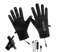 Gants Chauffants - Réchauffeur Alimenté par USB | Mitaines Chauffantes À Contrôle Flexible, Chauffe-Mains pour Le Ski, La Randonnée, Le Cyclisme, Le Snowboard, La Luge, Le Sport, Le Travail, Les