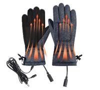 Gants chauffants USB | Gants chauffants étanches pour écran tactile