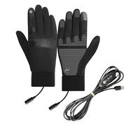 Gants Chauffants USB,Gants Thermiques Rechargeables Imperméables - Chauffage Mains pour Moto Ski Randonnée Camping Snowboard Jardinage Sport Extérieur