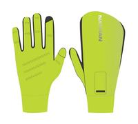 Gants convertibles réfléchissants Nathan HyperNight - Jaune - Running - Homme - XL L
