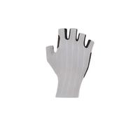 Gants courts aero castelli rosso corsa pro gris