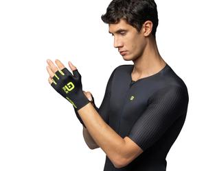 Gants courts Alé Velocissimo Chrono Noir 2XL