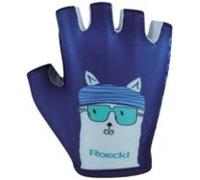Gants courts enfant Roeckl Trentino Bleu