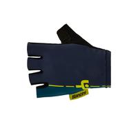 Santini Gants courts Le Maillot Jaune Bleu Taille M
