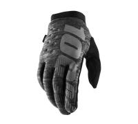 100percent Brisker Off-road Gloves Gris 2XL / Short Homme,Femme