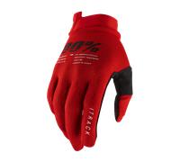 100percent Itrack Off-road Gloves Rouge S / Short Homme