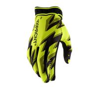 Gants Cross 100% Ridefit Fluo Jaune/NoirS Fluo Jaune,Noir