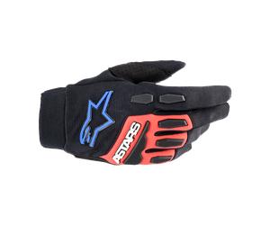 Gants Cross Alpinestars Full Bore XT Noir/Rouge Vif/BleuS Noir,Rouge Vif,Bleu