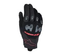 Alpinestars Pro-Dura, gants XL Noir/Noir/Rouge Noir/Noir/Rouge