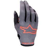 gants cross alpinestars radar 23 gris / rouge S
