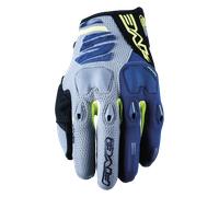 Gants Cross Five E2 Gris/Jaune/Bleu marineL Gris,Jaune,Bleu marine