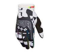 Gants cross FOX 180 Image Cosmo Blanc/NoirL Blanc,Noir