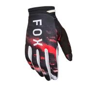 Gants cross FOX 180 Kairos Blanc/rouge fluorescentL Blanc,rouge fluorescent