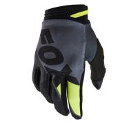 FOX 180 Xpozr Gants de motocross, noir-jaune, taille M