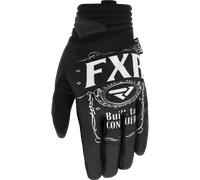 §Gants Cross FXR Prime Conquer Noir-Blanc§