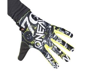 Gants Cross O'Neal Matrix Attack Noir/Néon/JauneM Noir,Néon,Jaune