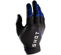 gants cross shot core - bleu S
