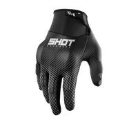Shot Drift Rim Gants de motocross, noir-blanc, taille 4XL pour homme