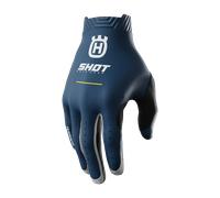 Gants Cross Shot Race Gear Lite Husqvarna 27 BleuM Bleu