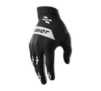 Shot Race Gants de motocross, noir-blanc, taille 2XL pour homme