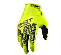 Gants cross Shot VISION - NEON YELLOW 2027