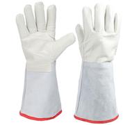 Gants cryogéniques 40 cm pour le traitement de l'azote liquide du GNL, gants cryogéniques de travail de protection pour le stockage au froid