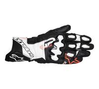 Gants Cuir GP Plus R V3 Alpinestars 2XL Noir/Blanc/Fluo Rouge