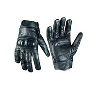 gants cuir noir coque taille L, airsoft moto