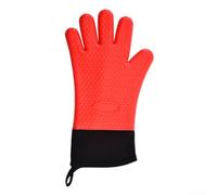 Gants Cuisine Silicone Alimentaire Doublure pour coton Gants(Red) | Silicone alimentaire BPA, , doublure douce, pour contact sûr avec les aliments