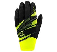 gants cyclisme racer light speed 3 - noir / jaune L