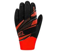 gants cyclisme racer light speed 3 - noir / rouge S