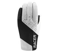 gants cyclisme racer light speed 4 - noir / blanc XL