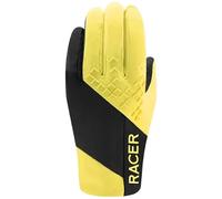 gants cyclisme racer light speed 4 - noir / jaune XXL