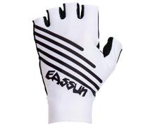 gants cyclisme ventilés eassun aero short - blanc / noir L