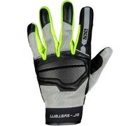 gants d'été ixs classic evo air lady - noir / gris / jaune L