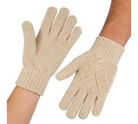 Gants D’hiver En Fibre Acrylique Polyester Tricotée - Moufles Thermiques De 9,06 Pouces, Gants D’hiver Compatibles Écran Tactile, Pour Équitation Et Course | Moufles Chaudes Et Isolées Pour Conduite,