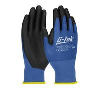 Gants d'atelier tactile nylon-elasthanne Selection P2R Bleu